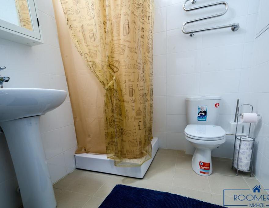 Квартира на сутки в Минске на проспекте Победителей, 43 ванная комната