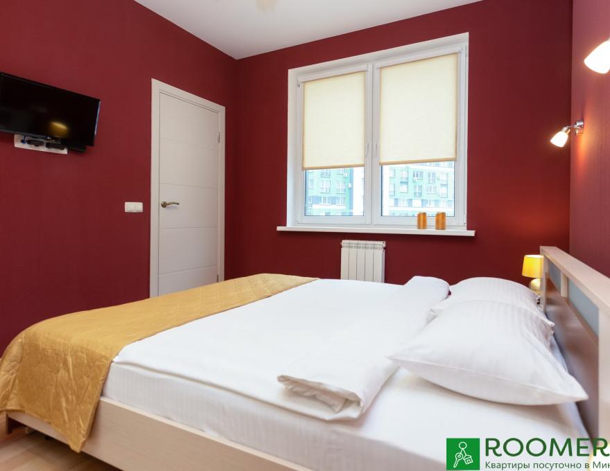 Квартира на сутки в Минске Скрыганова, 4 А спальня