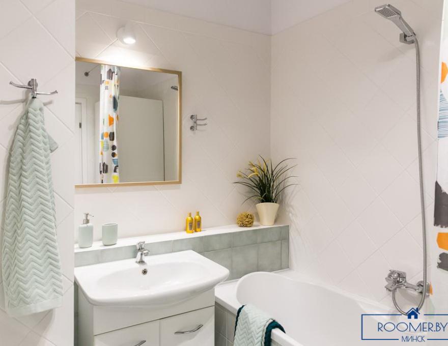 Квартира на сутки в Минске на улице Притыцкого, 39 ванная