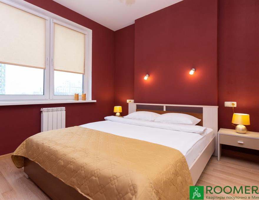 Квартира на сутки в Минске Скрыганова, 4 А спальня