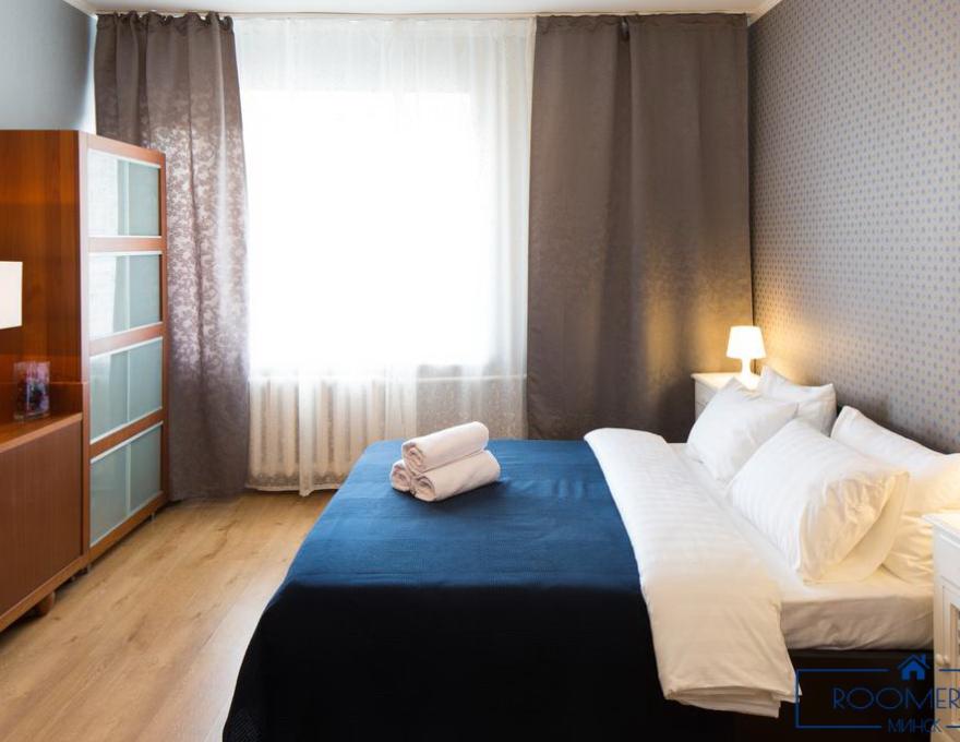 Квартира на сутки в Минске на улице Притыцкого, 46 спальня