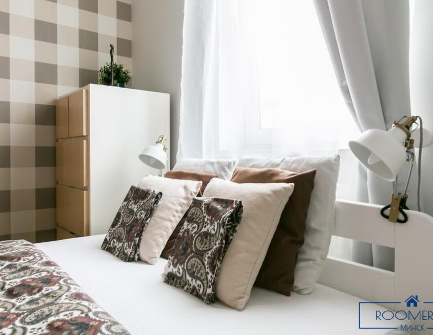 Квартира на сутки в Минске на улице Притыцкого, 39 спальня