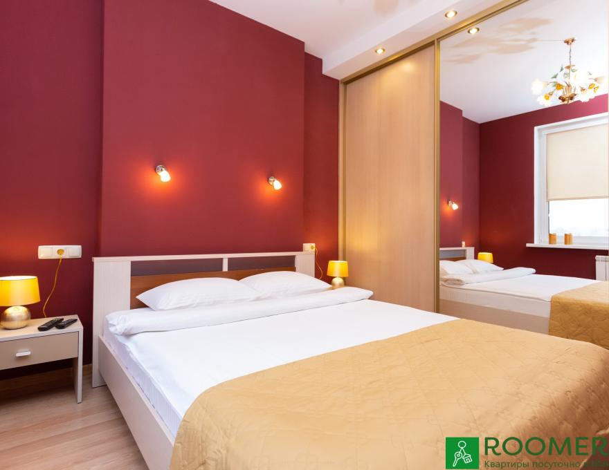 Квартира на сутки в Минске Скрыганова, 4 А спальня