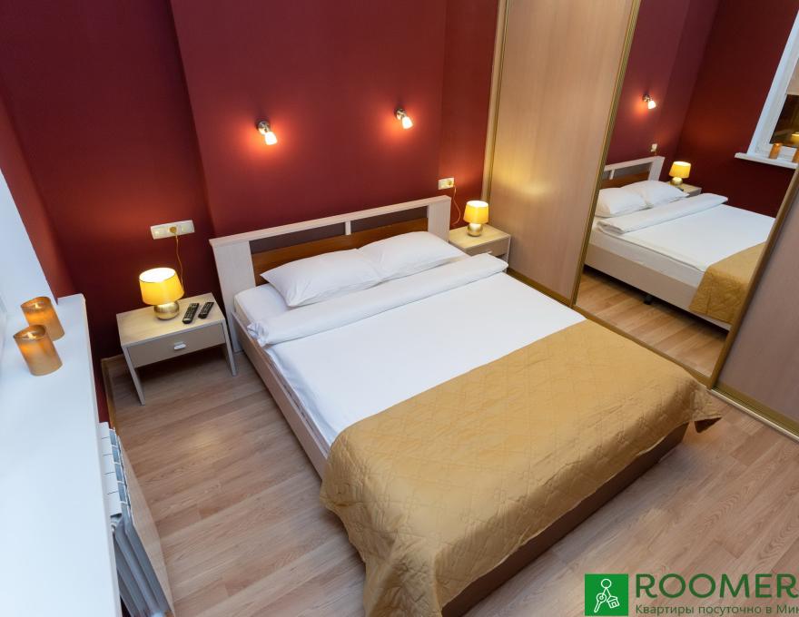 Квартира на сутки в Минске Скрыганова, 4 А спальня