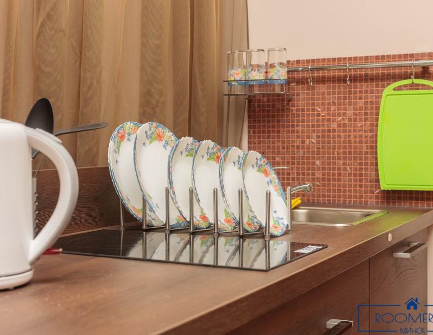 Квартира на сутки в Минске возле метро Спортивная кухня