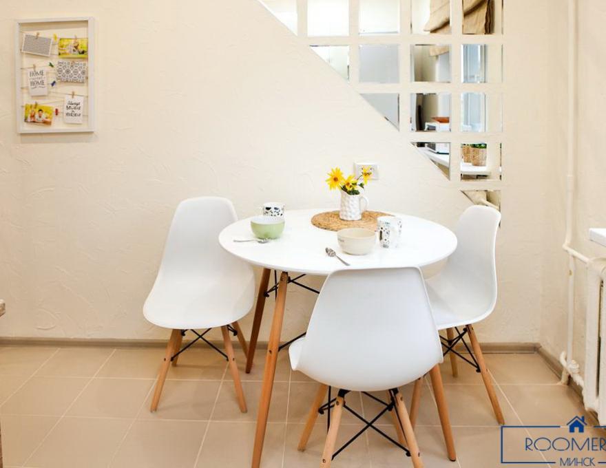 Однокомнатная квартира на сутки в Минске Свердлова кухня