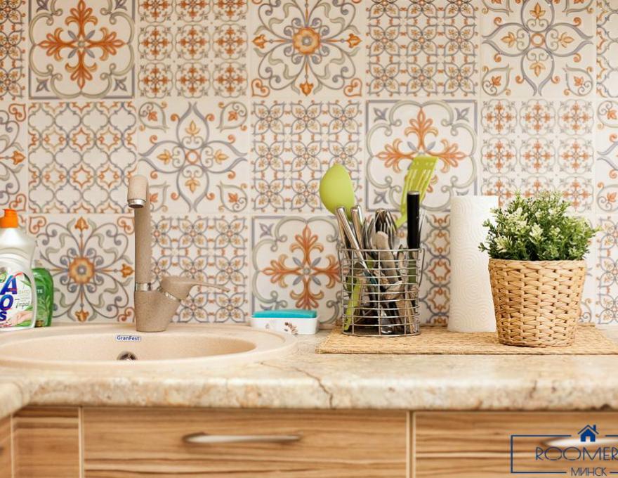 Однокомнатная квартира на сутки в Минске Свердлова кухня