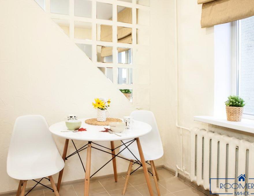 Однокомнатная квартира на сутки в Минске Свердлова кухня