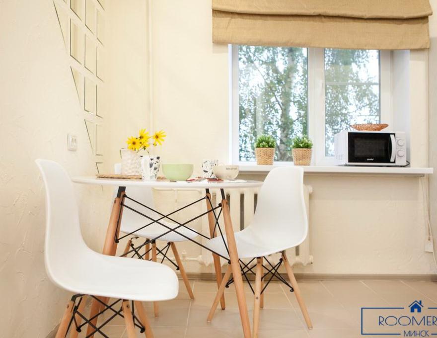 Однокомнатная квартира на сутки в Минске Свердлова кухня