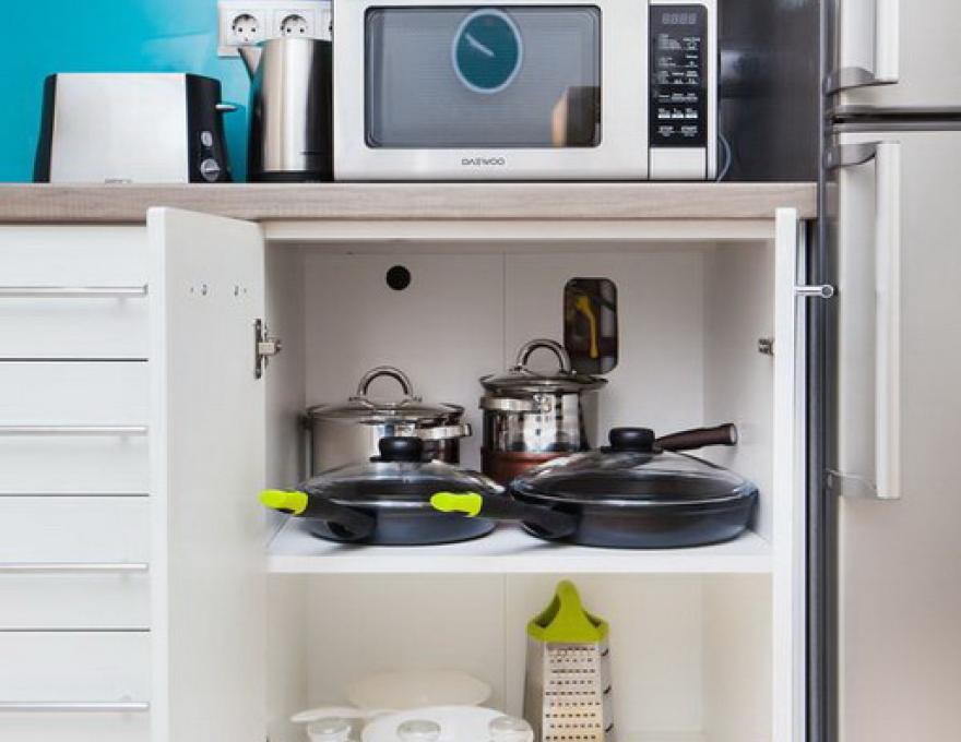 Однокомнатная квартира по проспекту Дзержинского, 11 кухня