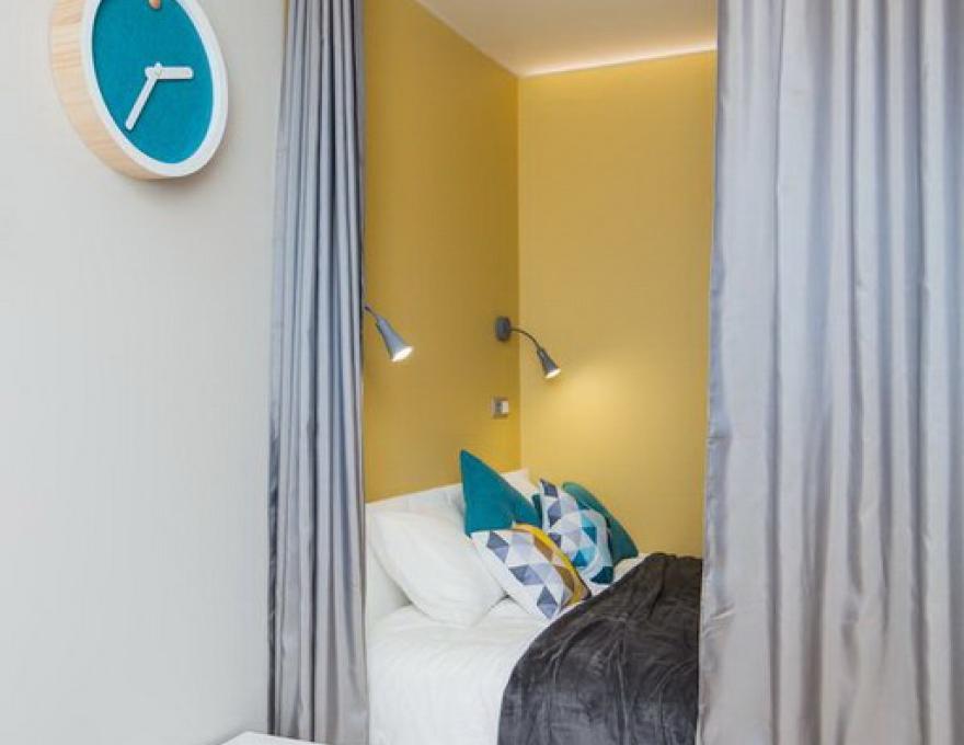 Однокомнатная квартира по проспекту Дзержинского, 11 спальня