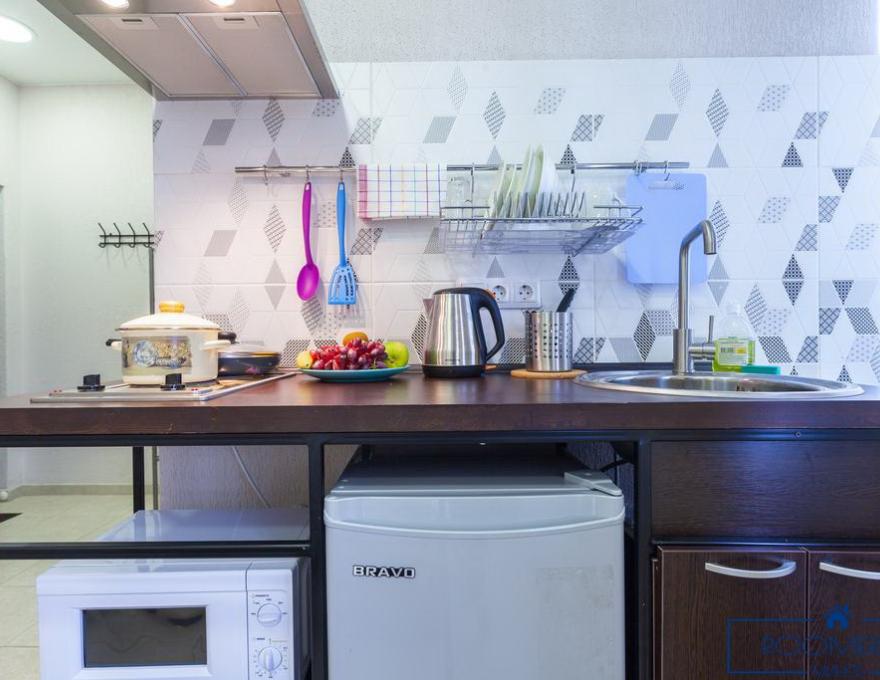 Квартира на сутки в Минске возле метро Институт Культуры кухня