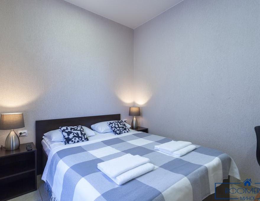 Квартира на сутки в Минске возле метро Институт Культуры спальня