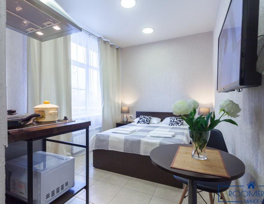 Квартира на сутки в Минске возле метро Институт Культуры спальня