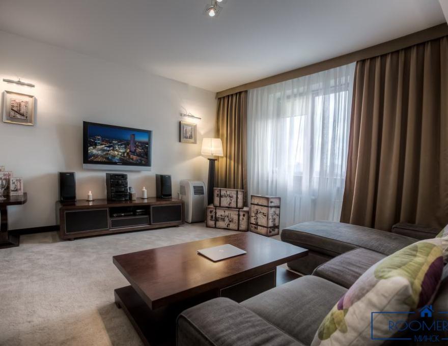 Квартира на сутки в Минске на бульваре Мулявина, 5 гостиная