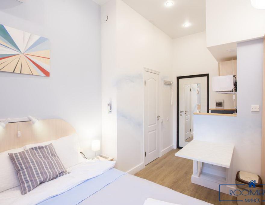 Однокомнатная квартира по адресу проспект Независимости, 37 спальня