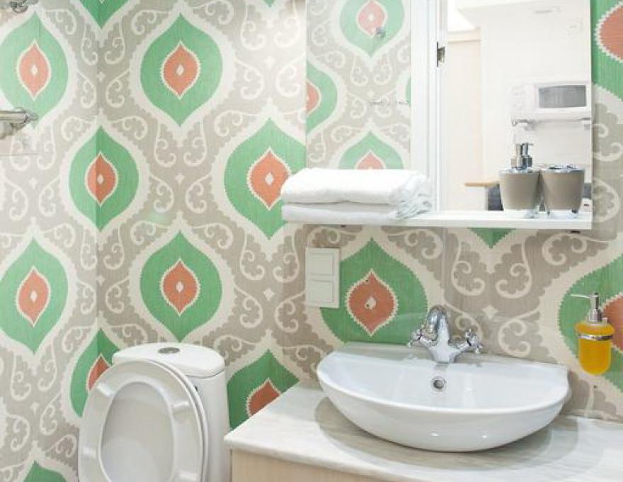 Однокомнатная квартира по адресу проспект Независимости, 37 ванна