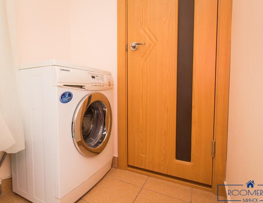 Однокомнатная квартира в Минске на Партизанском проспекте ванна