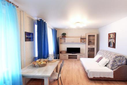 Двухкомнатная квартира на сутки в Минске на Ольшевского гостиная