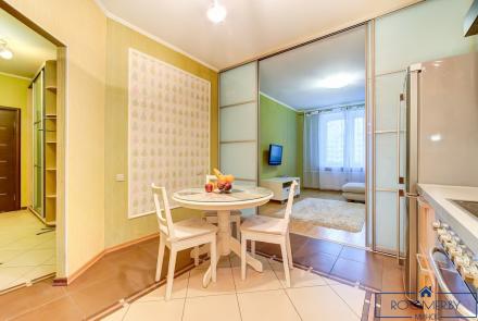 Квартира на сутки в Минске на улице Скрыганова 2 кухня