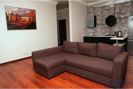 Квартира на сутки в Минске на улице Романовская Слобода, 16 гостиная