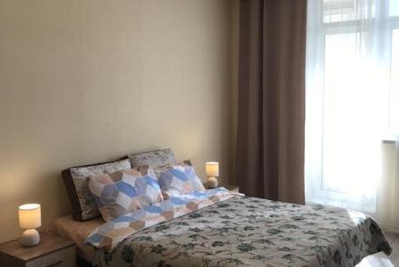 Однокомнатная квартира на сутки в Минске проспект Машерова, 54 спальня