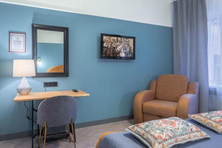 Двухкомнатная квартира на сутки в Минске Кальварийская спальня