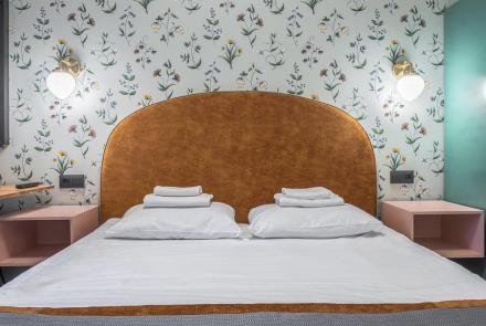 Двухкомнатная квартира на сутки в Минске Кальварийская спальня