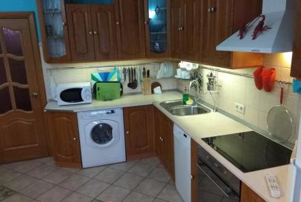 Однокомнатная квартира в Минске Заславская, 12 кухня