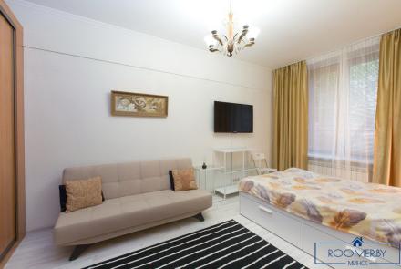 Квартира на сутки в Минске на проспекте Победителей, 57 гостиная