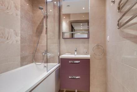 Квартира на сутки в Минске на улице Заславская, 12 ванная комната