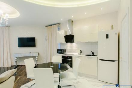 Квартира на сутки в Минске на улица Кальварийская, 16 кухня