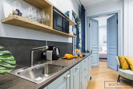 Квартира на сутки в Минске на улице Романовская Слобода, 10 кухня