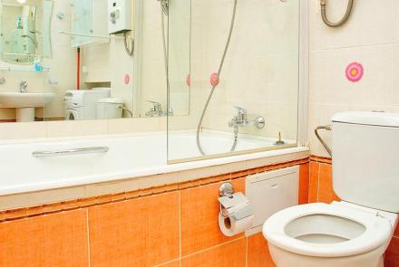 Однокомнатная квартира посуточно в Минске проспект Машерова, 42 ванна