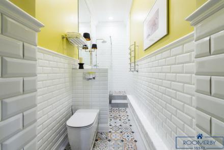 Квартира на сутки в Минске на улице Романовская Слобода, 10 ванная комната