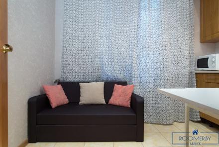 Квартира на сутки в Минске на проспекте Победителей, 57 кухня