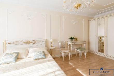 Квартира на сутки в Минске возле метро Немига спальня