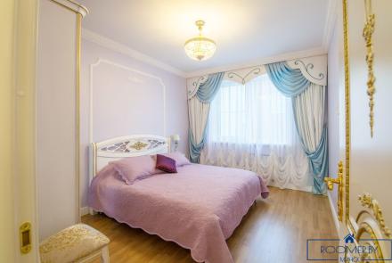 Квартира на сутки в Минске возле метро Немига спальня