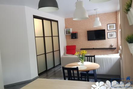 Двухкомнатная квартира на сутки Минск Купалы гостиная