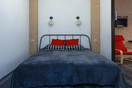 Двухкомнатная квартира на сутки Минск Купалы спальня