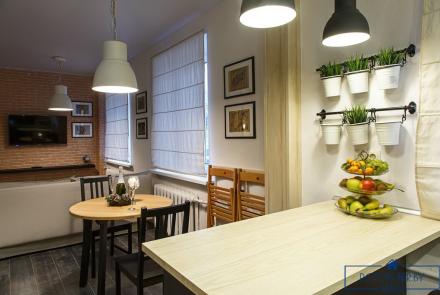 Двухкомнатная квартира на сутки Минск Купалы кухня