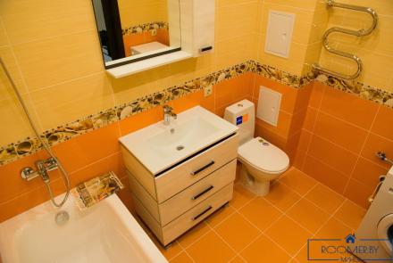 Двухкомнатная квартира на сутки в Минске Тимирязева ванна