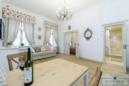 Квартира на сутки в Минске на улице Богдановича, 23 гостиная