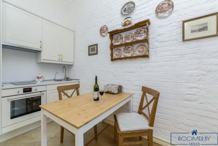Квартира на сутки в Минске на улице Богдановича, 23 кухня