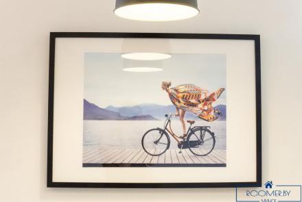 Квартира на сутки в Минске возле метро Немига гостиная