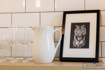 Квартира на сутки в Минске возле метро Немига кухня