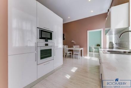 Квартира на сутки в Минске на улице Димитрова, 5 кухня