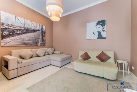 Квартира на сутки в Минске на улице Димитрова, 5 гостиная