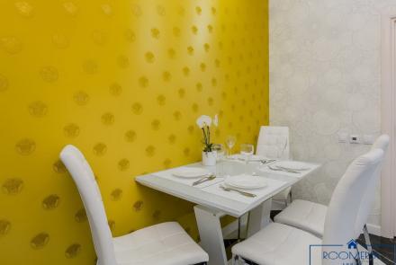 Квартира на сутки в Минске возле метро Немига кухня