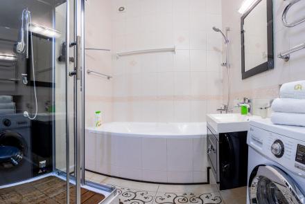 Трехкомнатная квартира на Ленина, 6 на сутки ванная